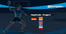 Handball-EM: Hauptrunden Spielplan Deutschland